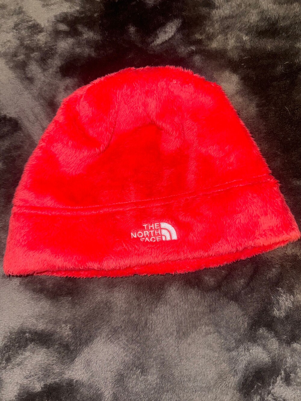 The North Face Red Fleece Beanie One Size Unisex Hat
